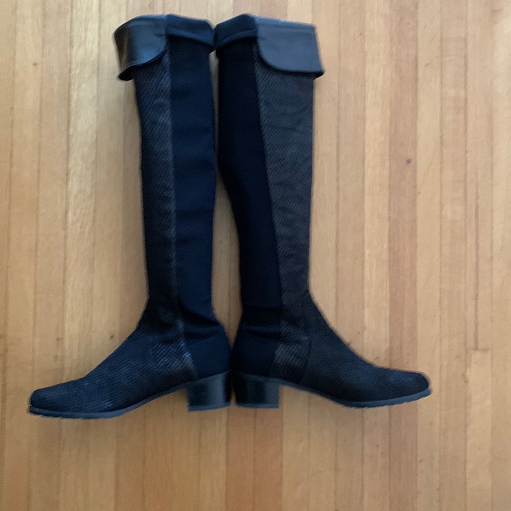 Stuart Weitzman Reserve Over the Knee Boots (Snake Reserve) in 7.5M